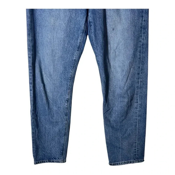 2034. AMERICAN EAGLE 90s SLIM BOYFRIEND JEANS SIZE 6 DISTRESSED MEDIUM WASH - Picture 3 of 8